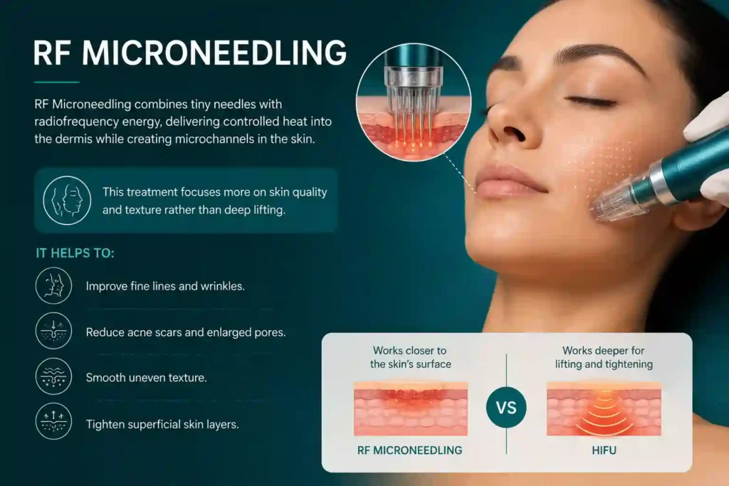 What Does RF Microneedling Do That HIFU Alone Cannot Bedfordshire