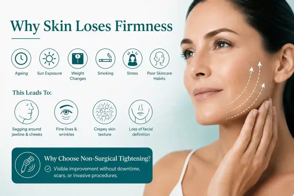 What Makes Skin Lose Firmness and Why Do People Seek Non-Surgical Tightening Bedfordshire?