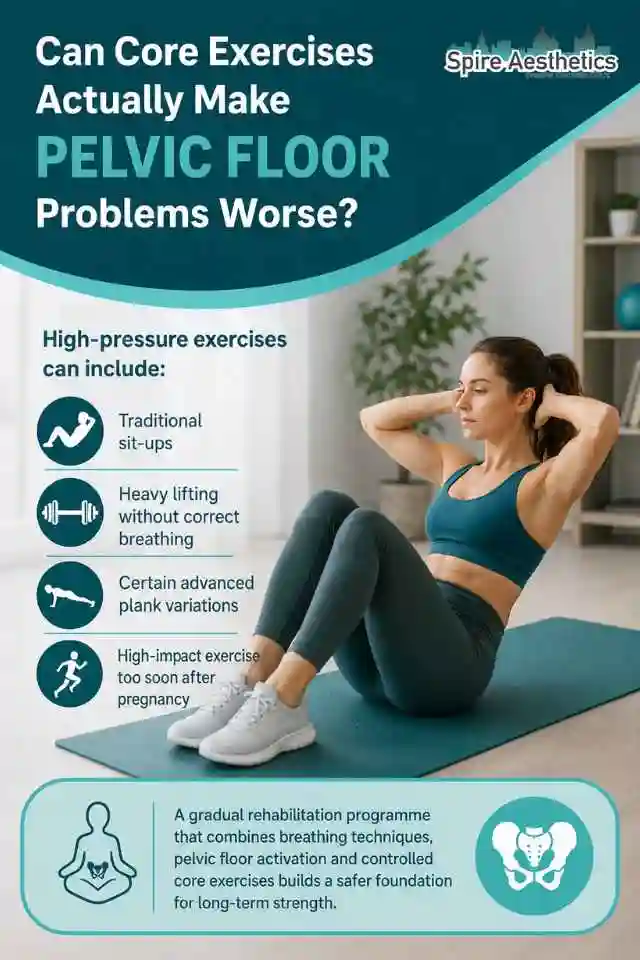 Can Strengthening Your Core Alone Actually Make Pelvic Floor Problems Worse Bedfordshire?